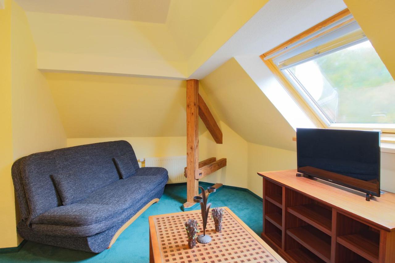 Ferien Hotel Villa Suedharz Sulzhayn ภายนอก รูปภาพ