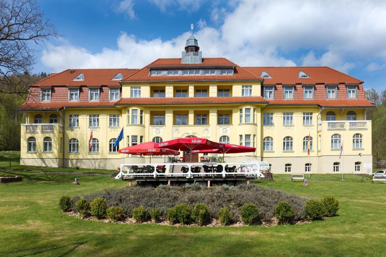 Ferien Hotel Villa Suedharz Sulzhayn ภายนอก รูปภาพ